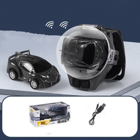 Hot Sales Mini Remote Control Small Car With Analog Watch